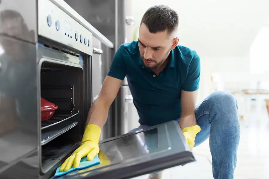 Web design for oven cleaners